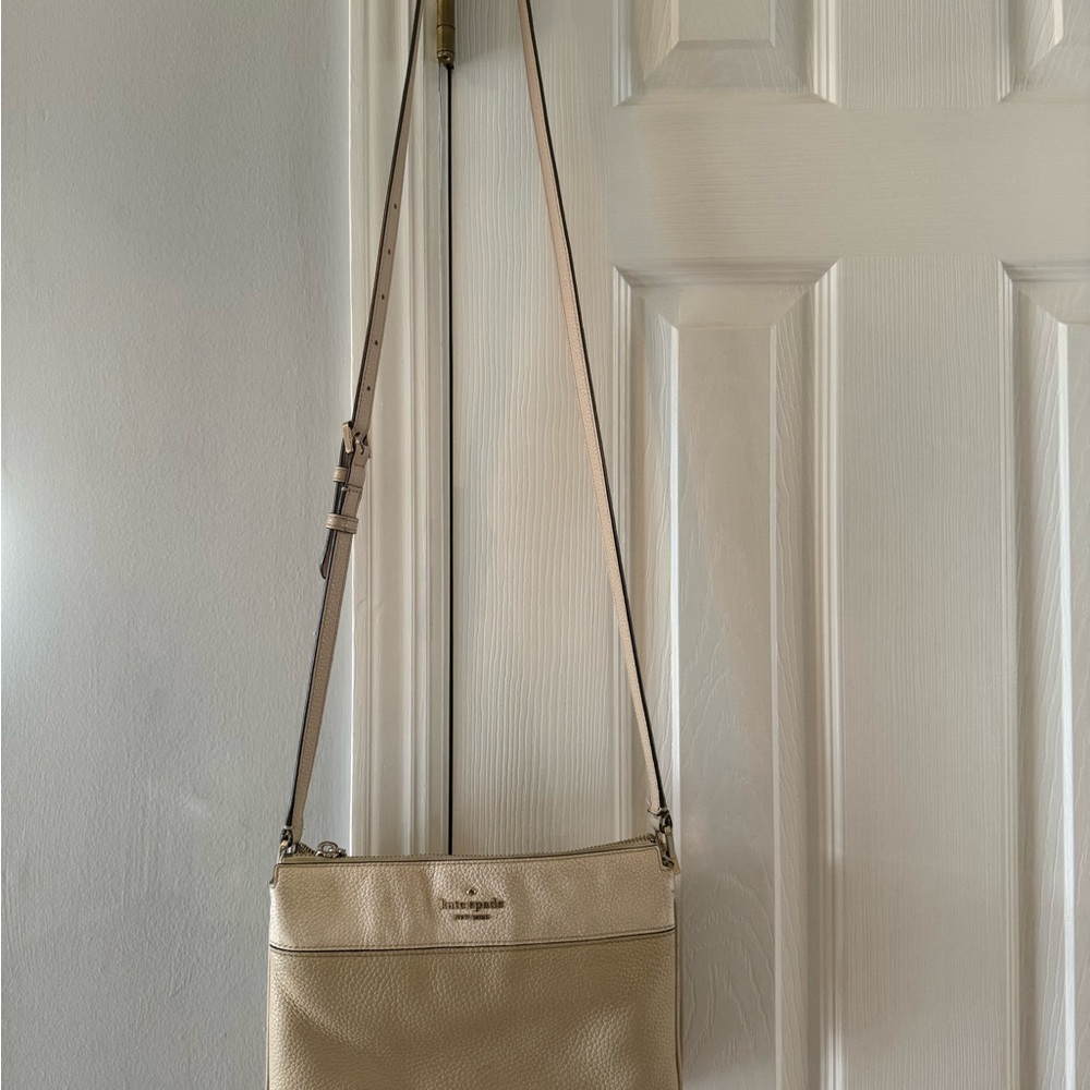 Kate Spade Beige Crossbody Bag